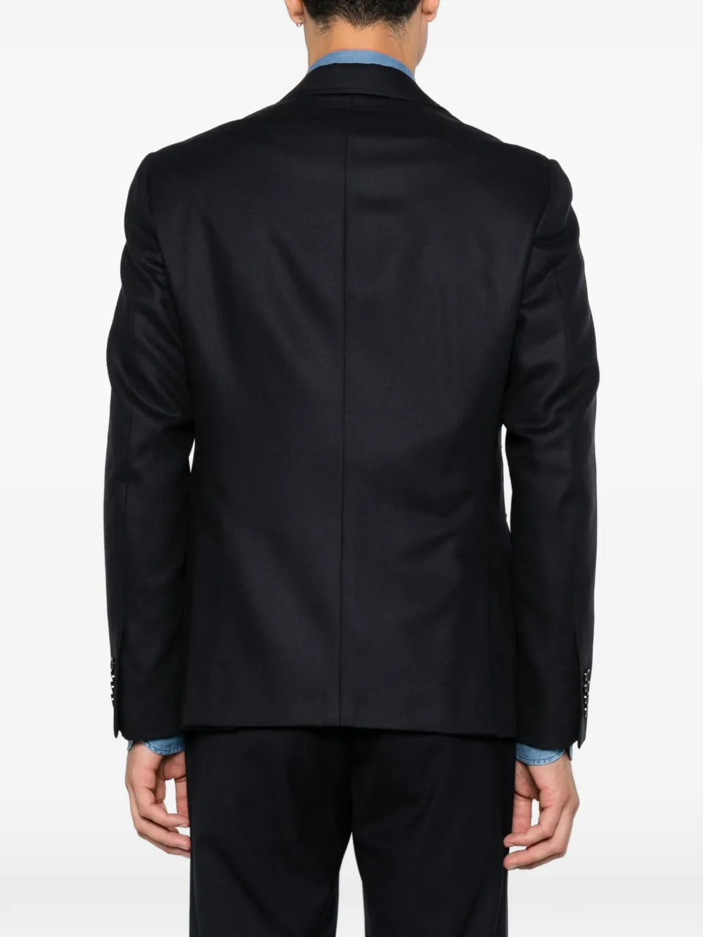 Lardini Blazer met enkele rij knopen Blauw