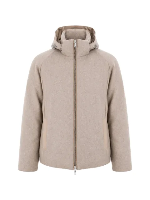 Paul & Shark cashmere hooded jacket