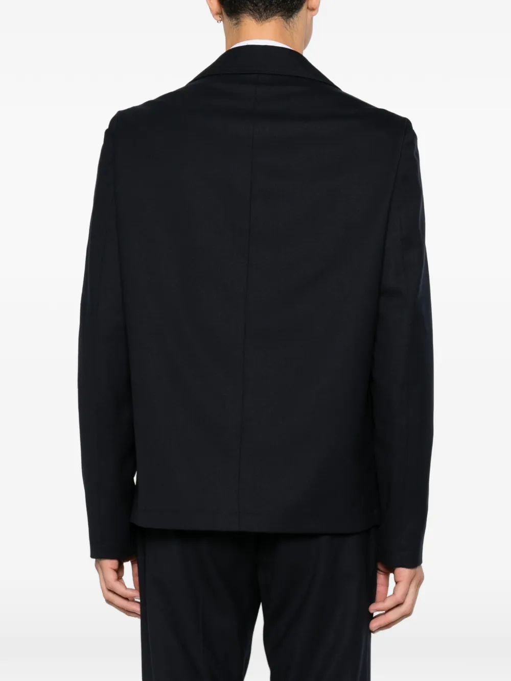 Lardini Blazer met enkele rij knopen Blauw