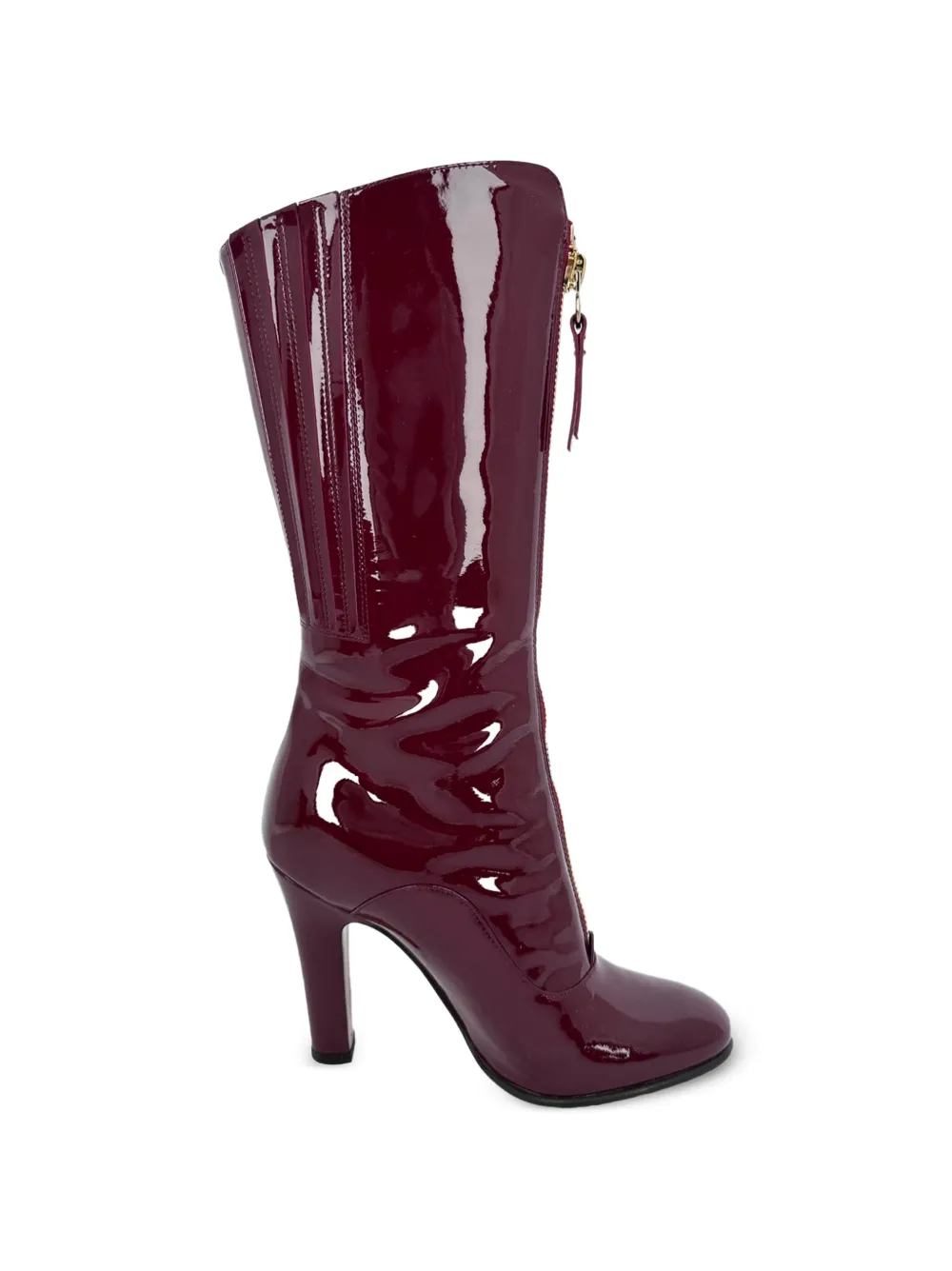 Valentino Garavani Pre-Owned Zip detail mid-calf boots - Rot