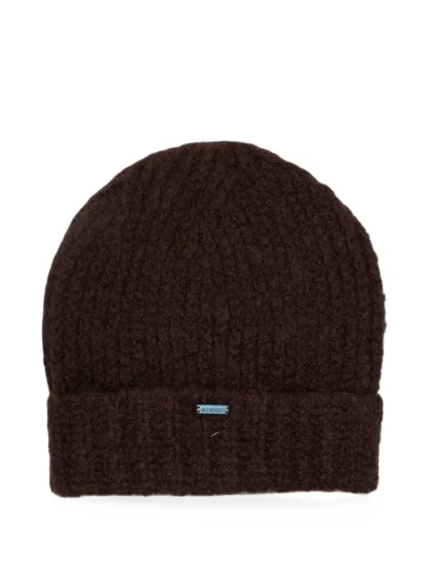 Alanui ribbed-knit cashmere beanie hat