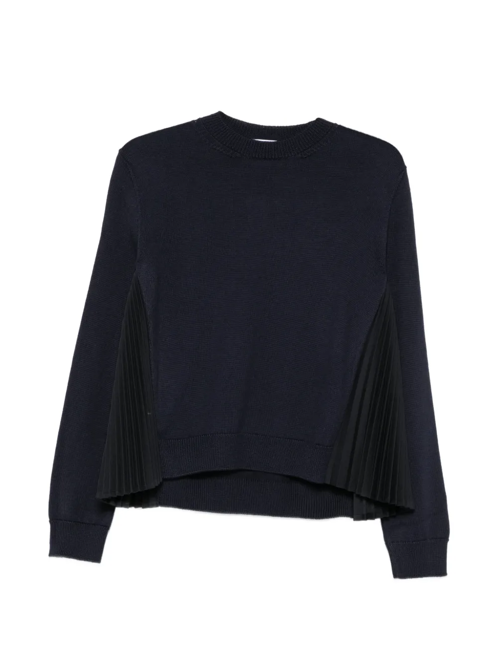Nude Maglione plissettato - Blu