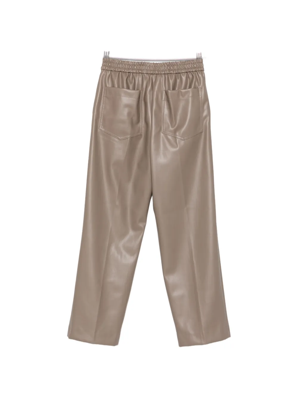 Nude Pantalon met elastische taille Grijs