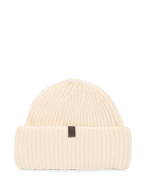 slowear ribbed-knit beanie hat