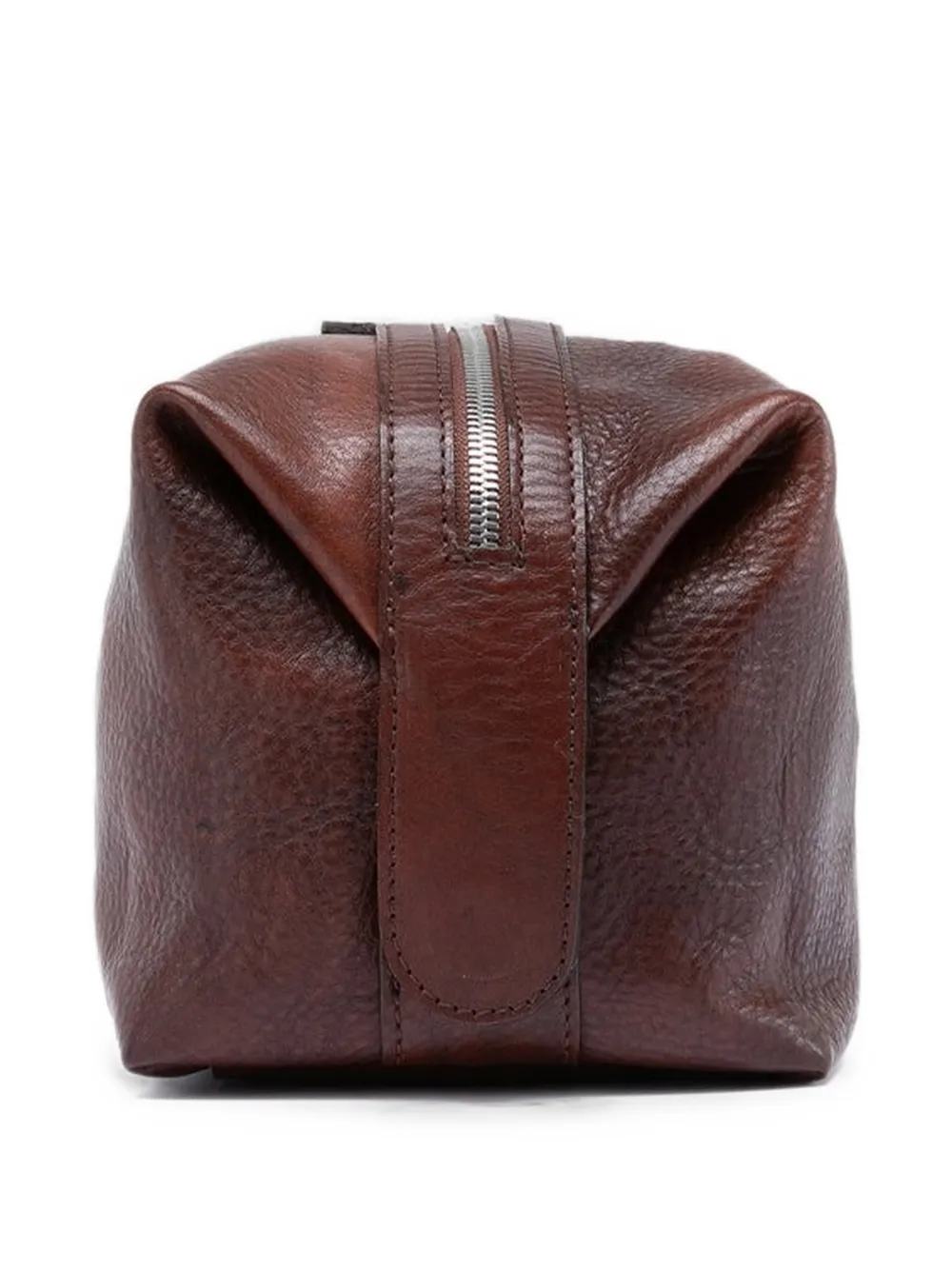 Officine Creative Leren toilettas Bruin