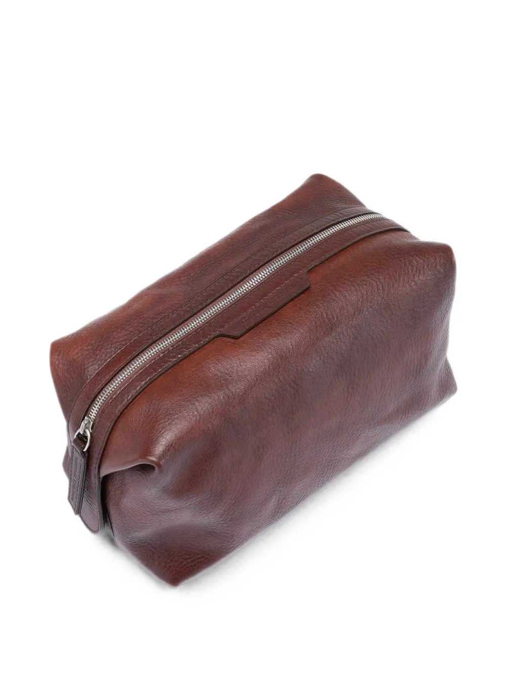 Officine Creative Leren toilettas Bruin