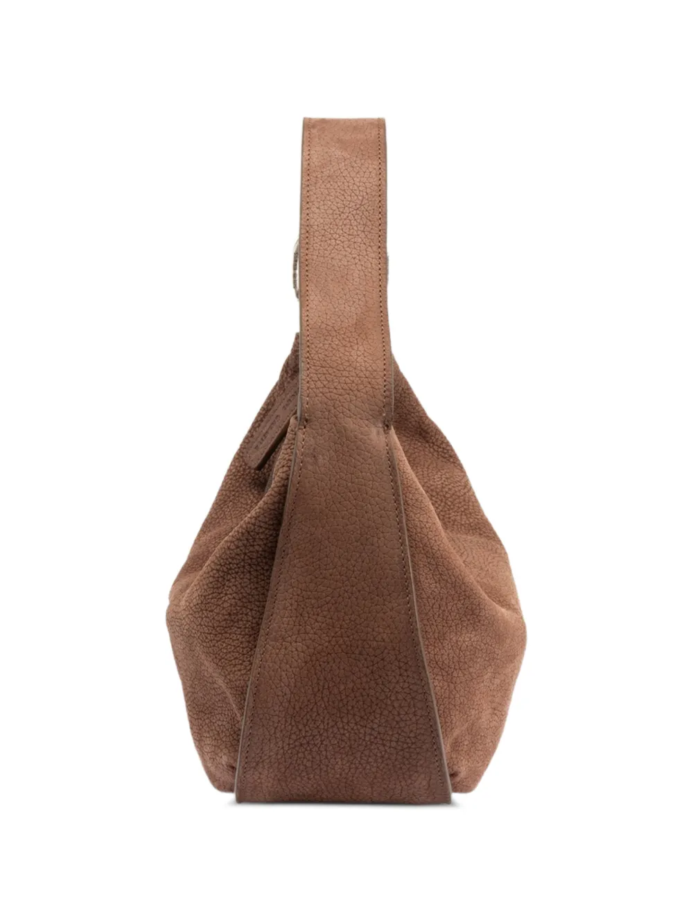Officine Creative Tools Buckle-detail Leather Shoulder Bag in Brown, view 4