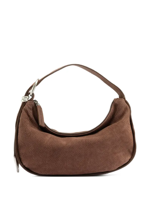 Officine Creative Tools Buckle-detail Leather Shoulder Bag in Brown