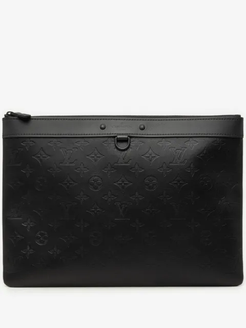 Louis Vuitton Pre-Owned 2019 Monogram Shadow Discovery Pochette clutch bag