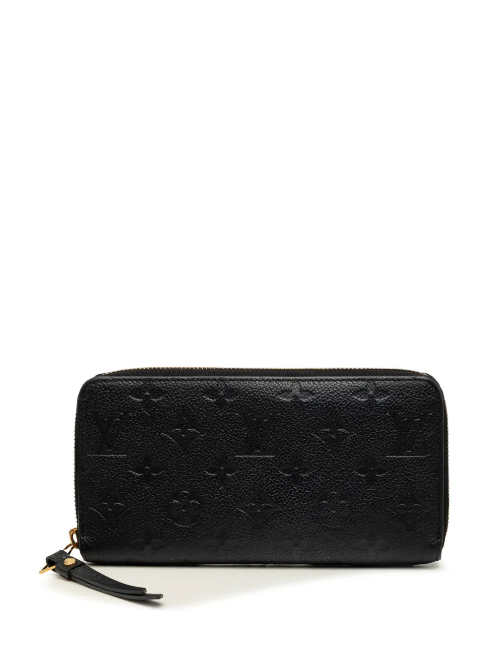 Louis Vuitton Pre-Owned 2019 Monogram Empreinte Zippy Wallet long wallets - Schwarz