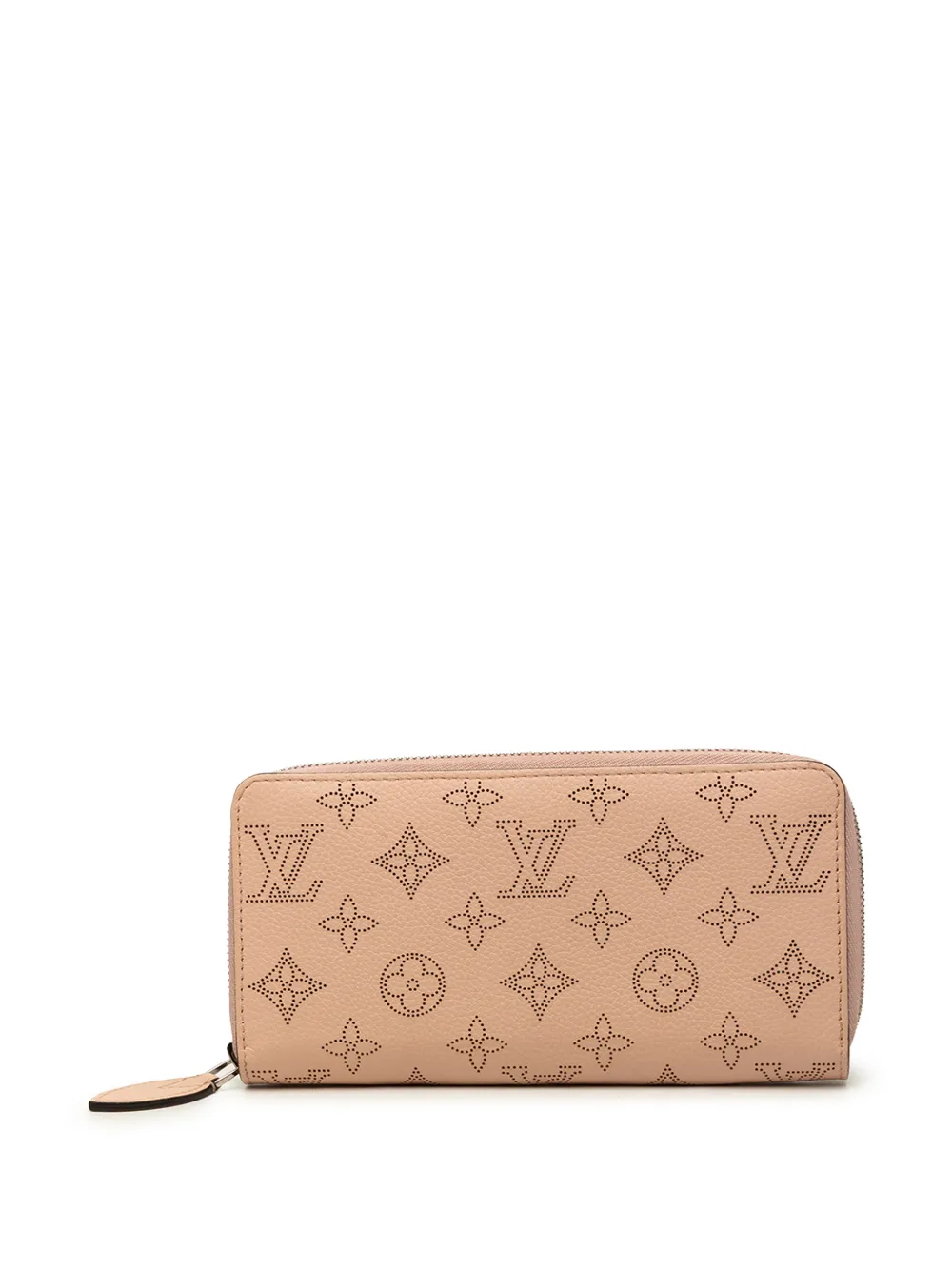 Louis Vuitton Pre-Owned 2017 Monogram Mahina Zippy Wallet long wallets - Rosa