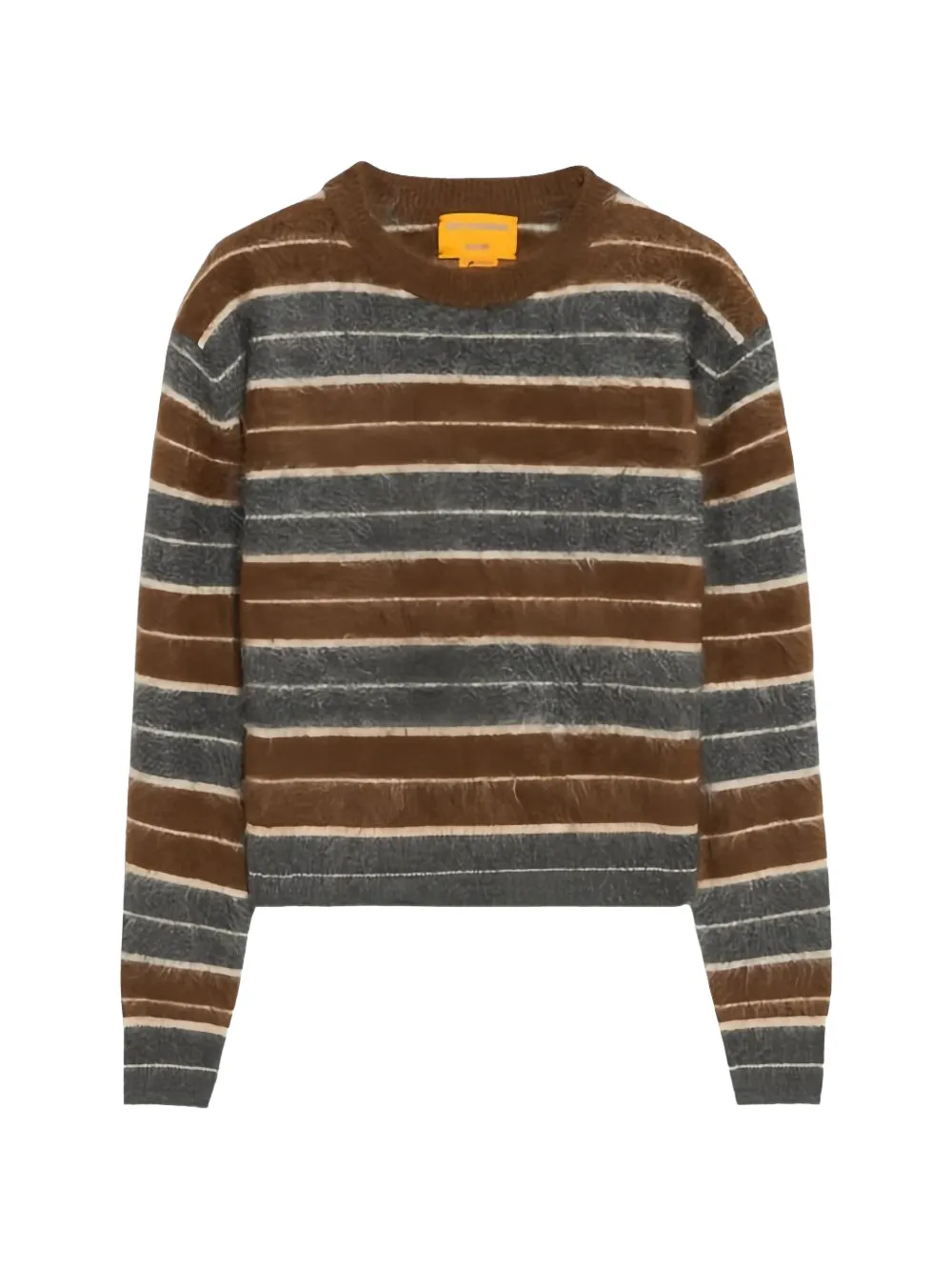 Guest In Residence striped cashmere sweater - Braun