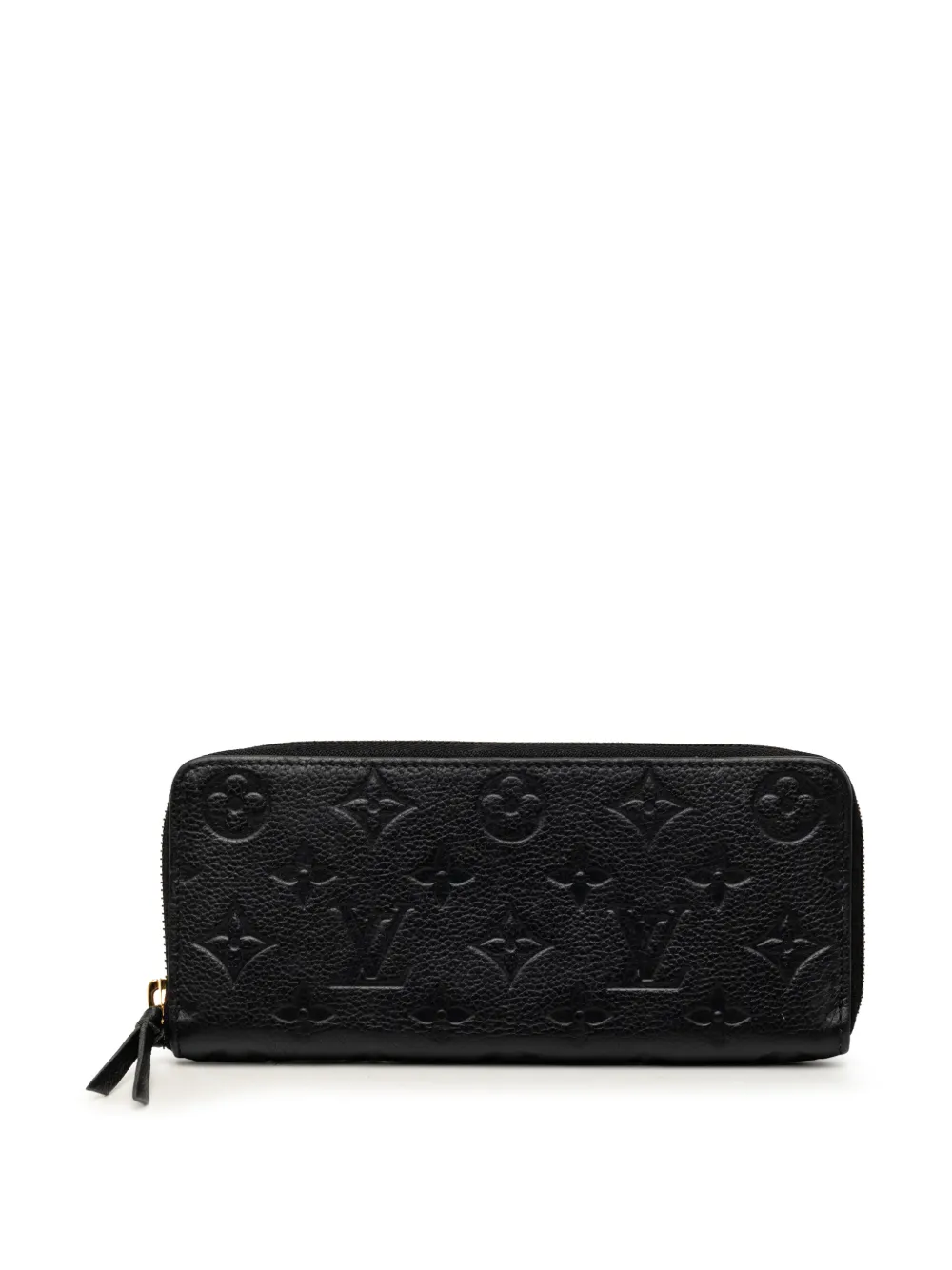 Louis Vuitton Pre-Owned 2021-2026 Monogram Empreinte Clemence Wallet long wallets - Schwarz