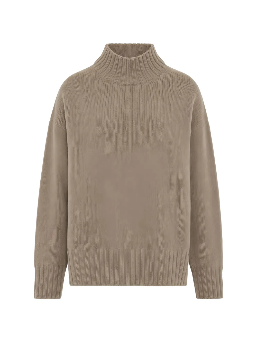 Malo ribbed-knit cashmere sweater - Nude