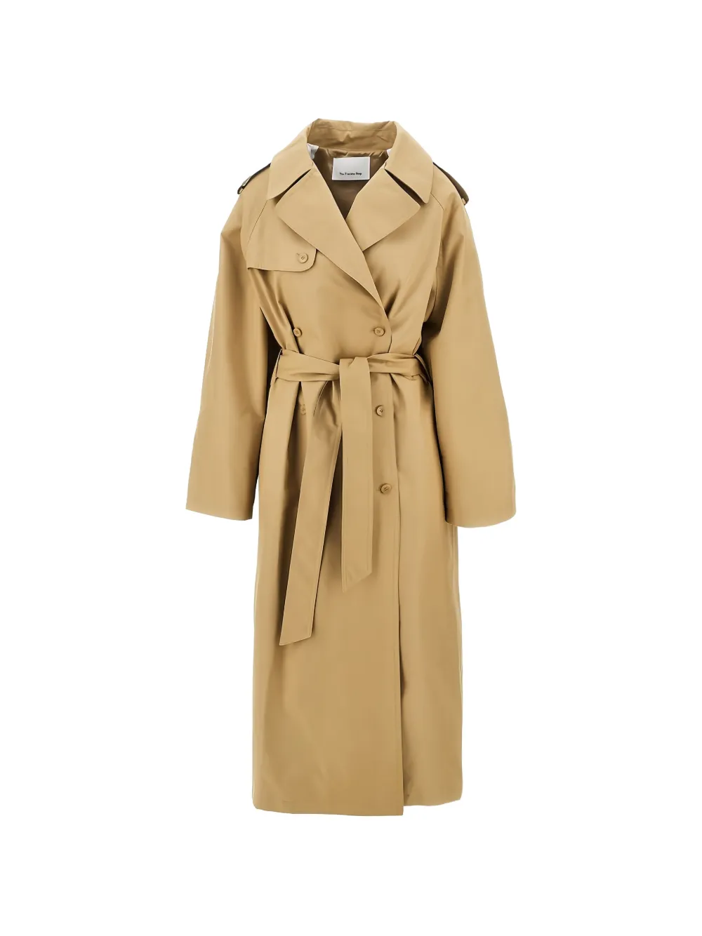 The Frankie Shop Trenchcoat mit Gürtel - Nude
