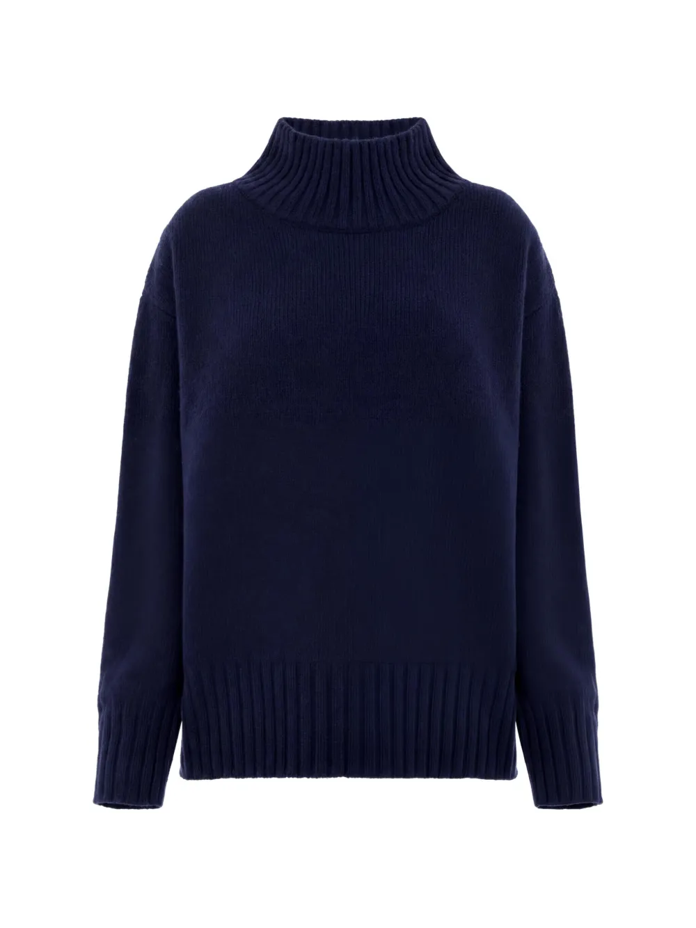 Malo high-neck cashmere knit - Blau