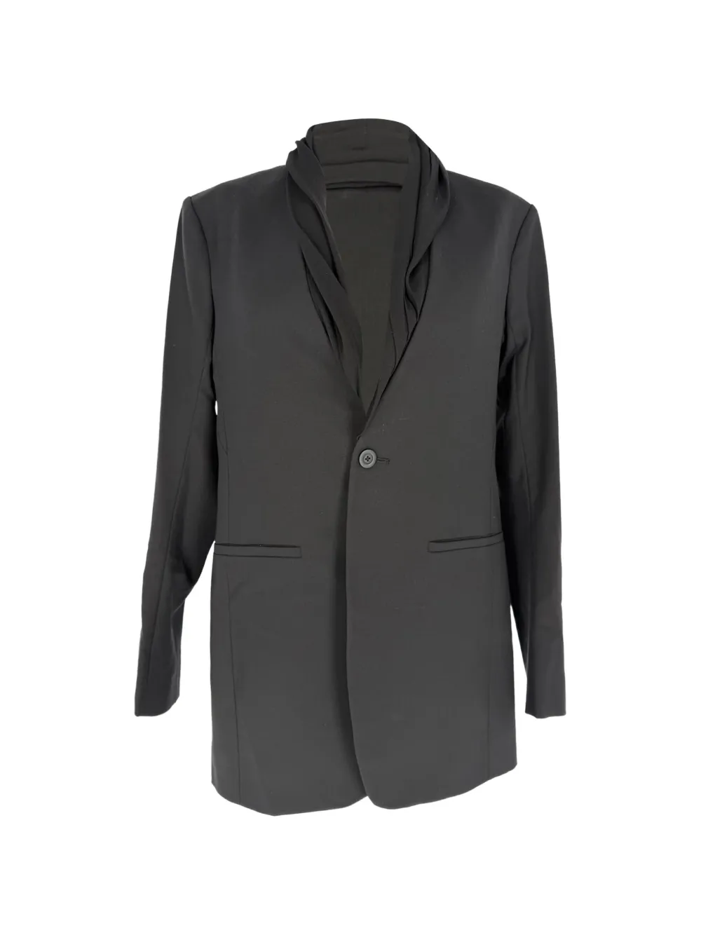 Rick Owens Vintage shawl collar blazer - Nero