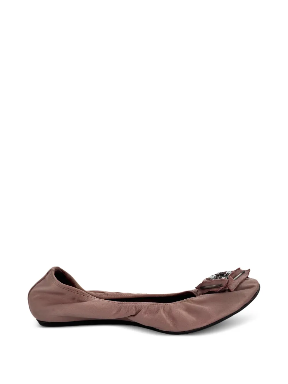 Lanvin Pre-Owned embellished ballet flats - Rosa
