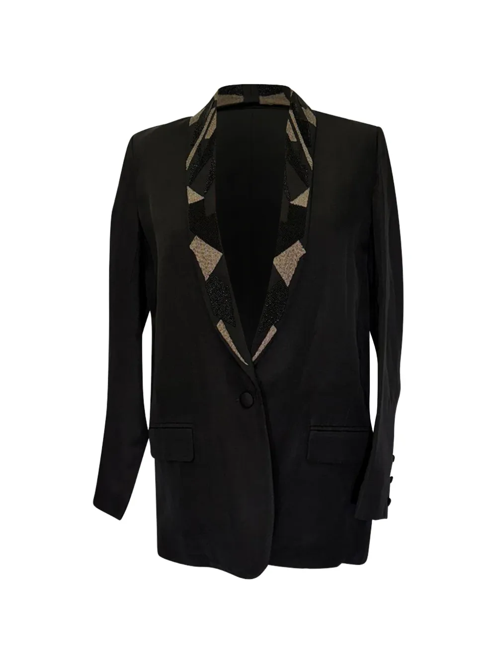 IRO Anissa beaded blazer - Nero