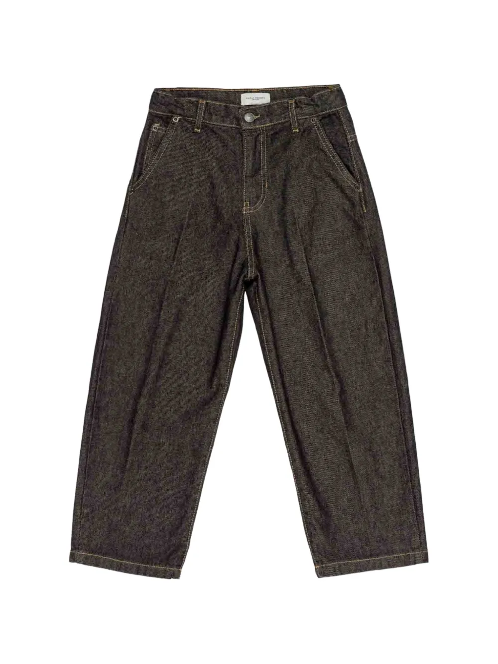 Paolo Pecora Kids wide-leg jeans - Schwarz