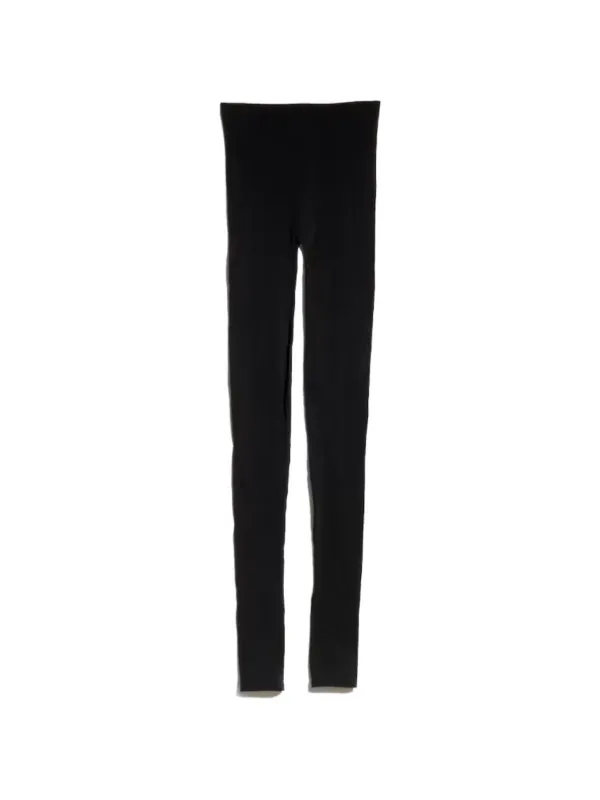 Gucci Seamless Stretch Nylon Jersey Leggings in Black