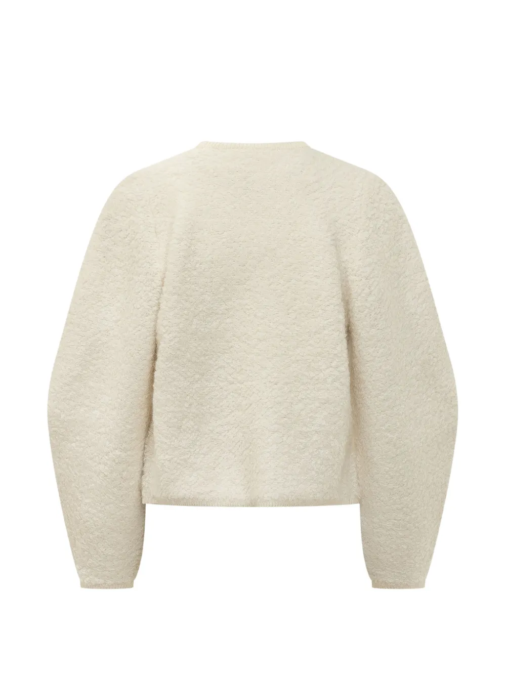 Ba&Sh Fida bouclé vest Beige