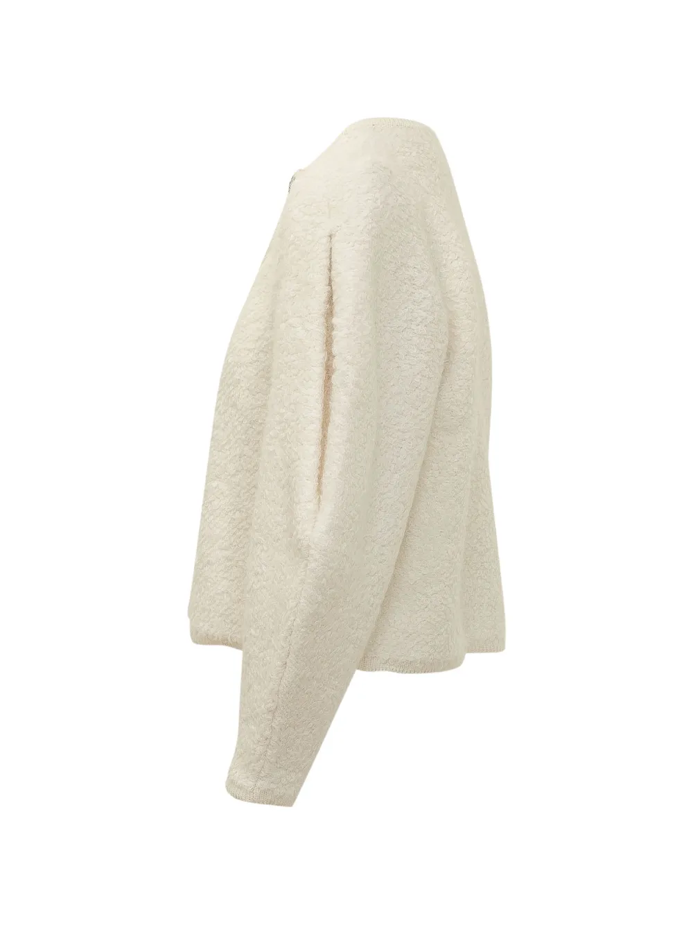 Ba&Sh Fida bouclé vest Beige