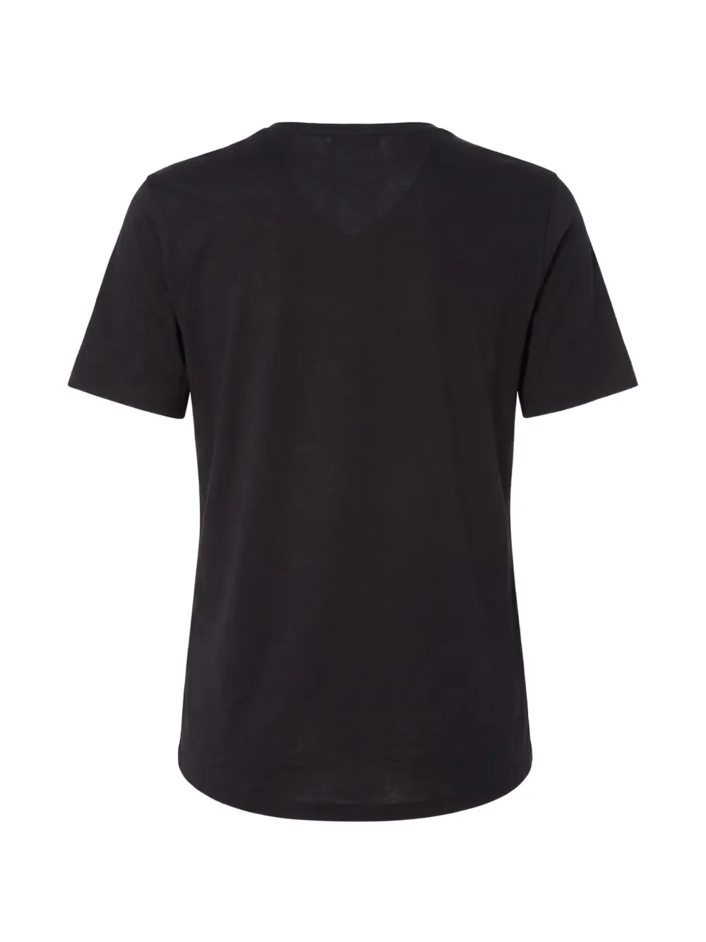 FENDI T-shirt met V-hals Zwart