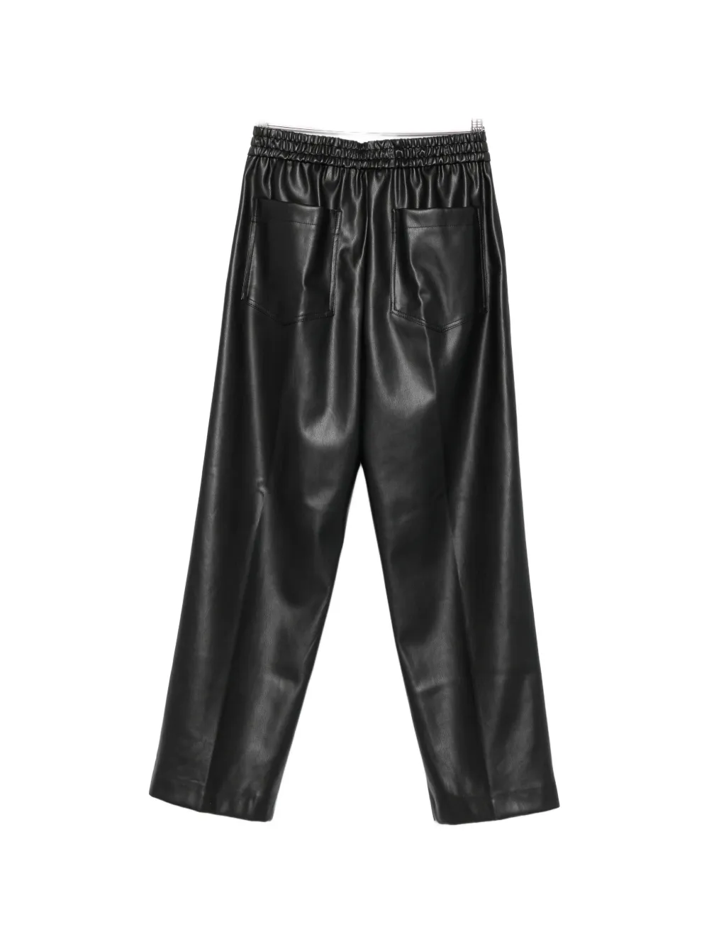 Nude Broek van imitatieleer Zwart
