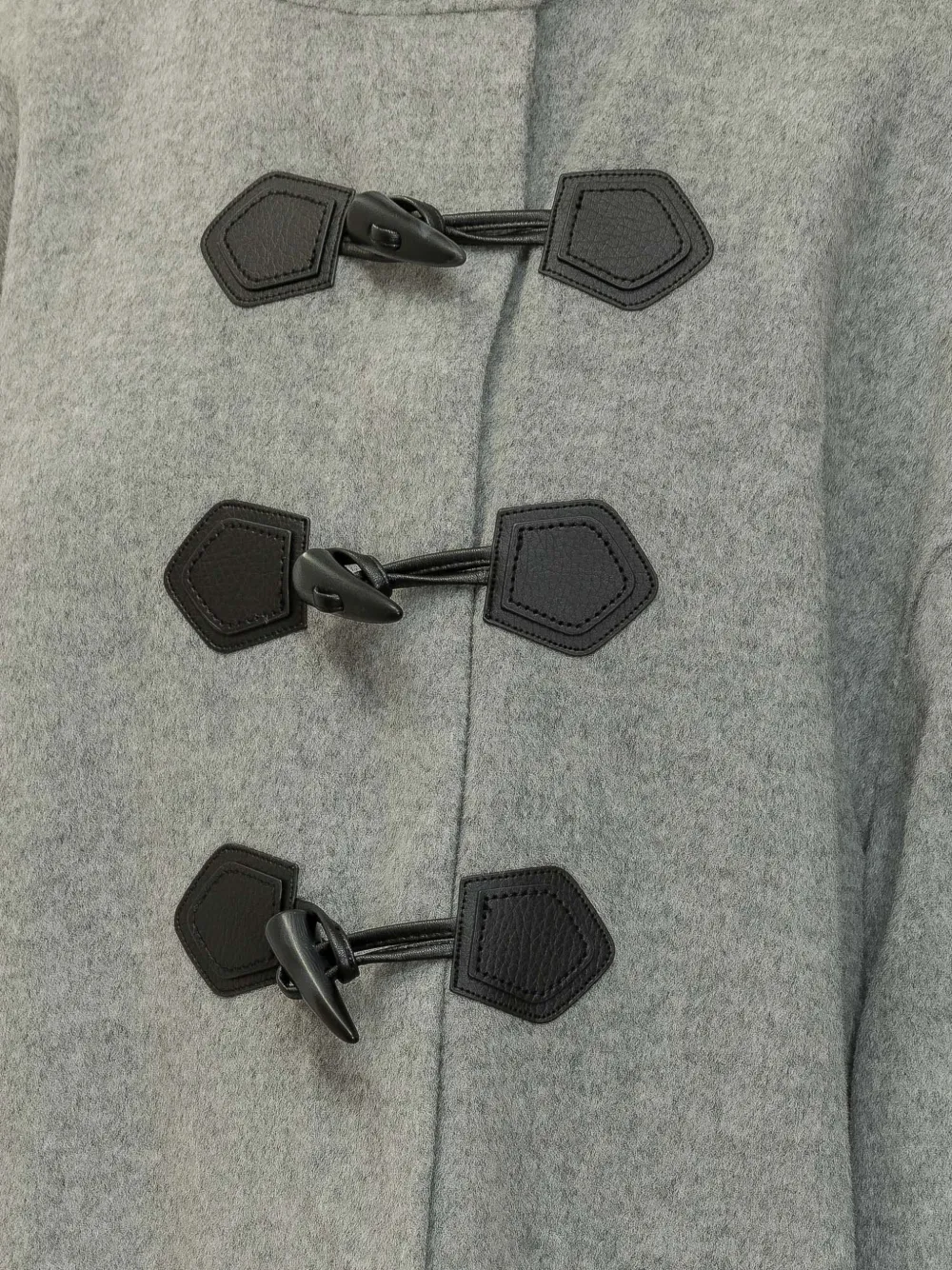 Ba&Sh Kaya toggle-fastening coat Grijs