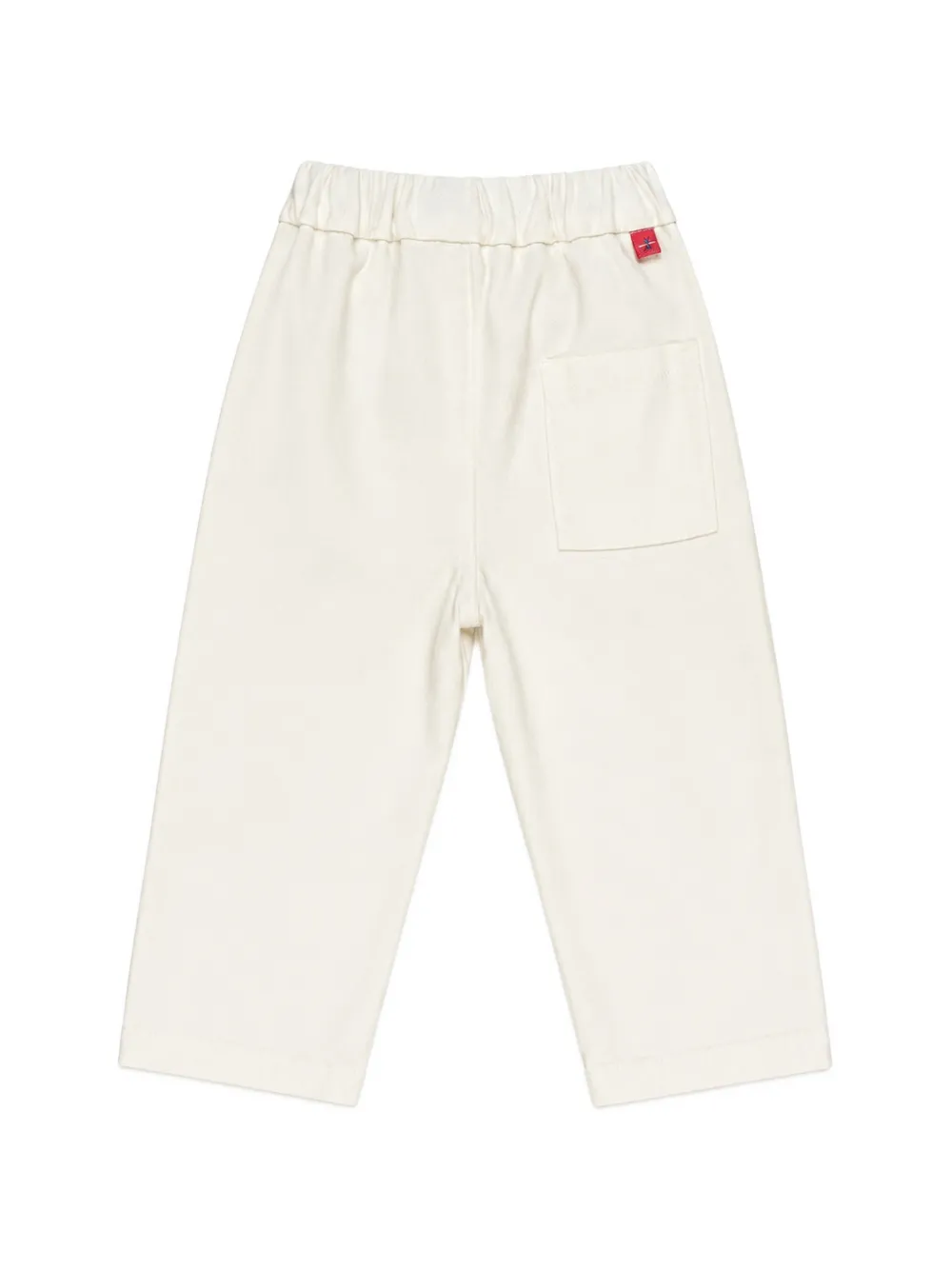 Manuel Ritz Kids Broek met elastische tailleband Beige
