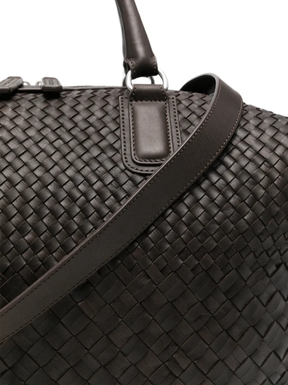 Officine Creative Leren weekendtas Bruin