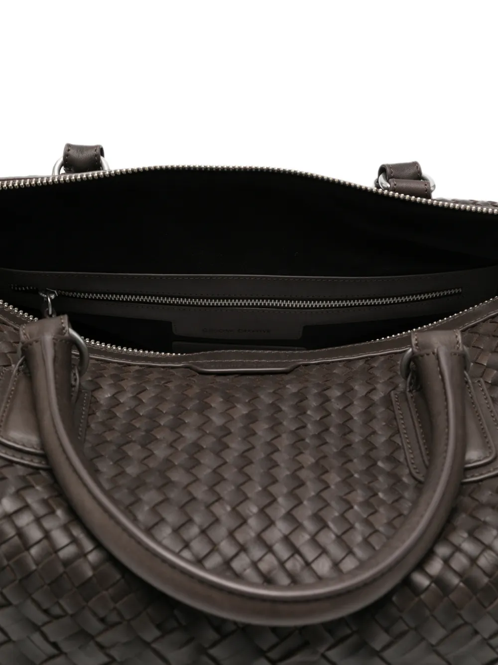 Officine Creative Leren weekendtas Bruin