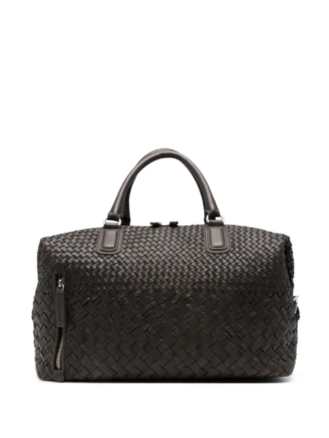 Officine Creative woven leather holdall