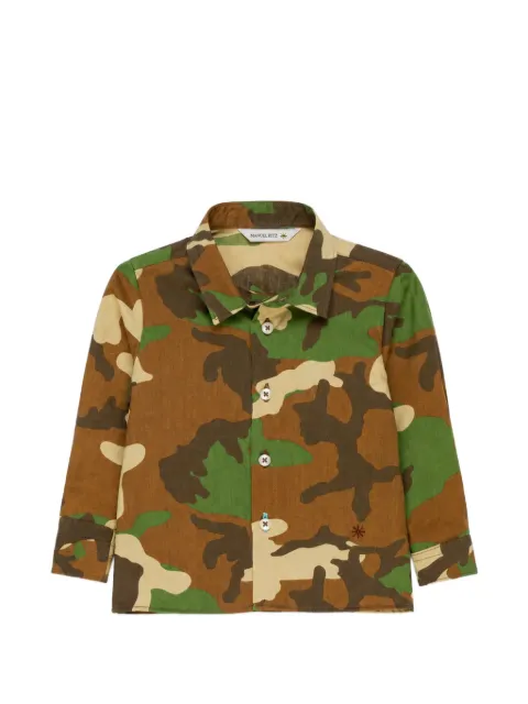 Manuel Ritz Kids camouflage-print shirt