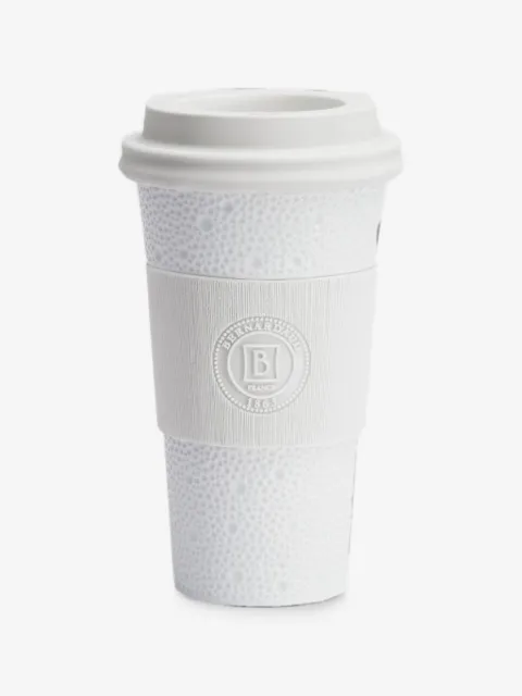 Bernardaud Nomad Ecume textured travel mug