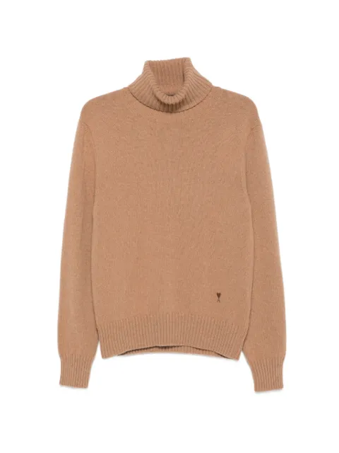 AMI Paris Ami de Coeur long-sleeve sweater