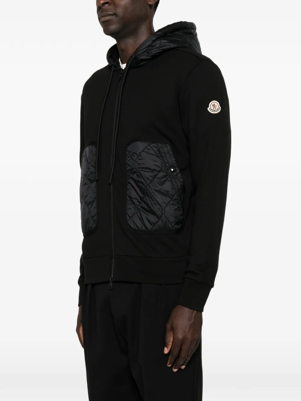 Moncler Hoodie met capuchon Zwart