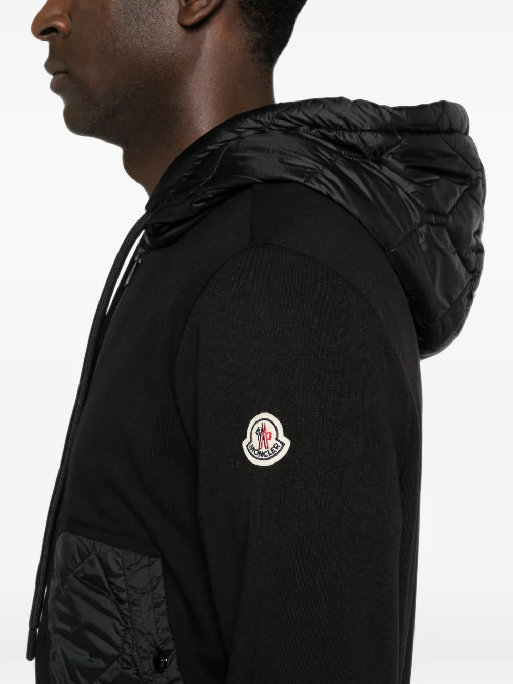 Moncler Hoodie met capuchon Zwart
