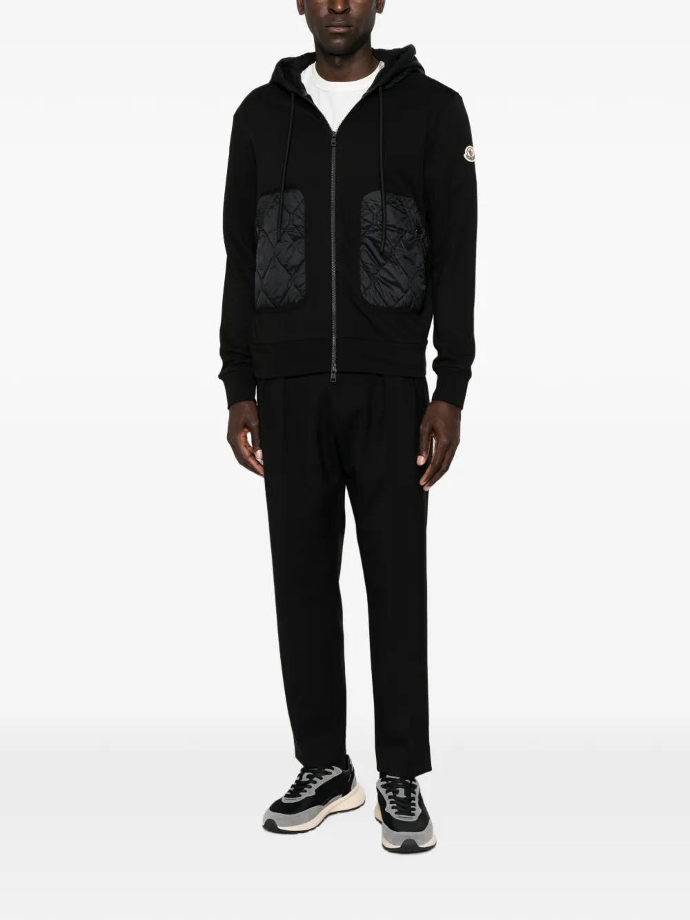 Moncler Hoodie met capuchon Zwart