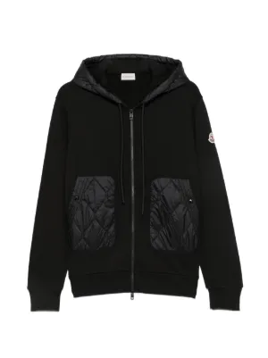 Moncler キルティング ジャケット | ブラック | FARFETCH JP