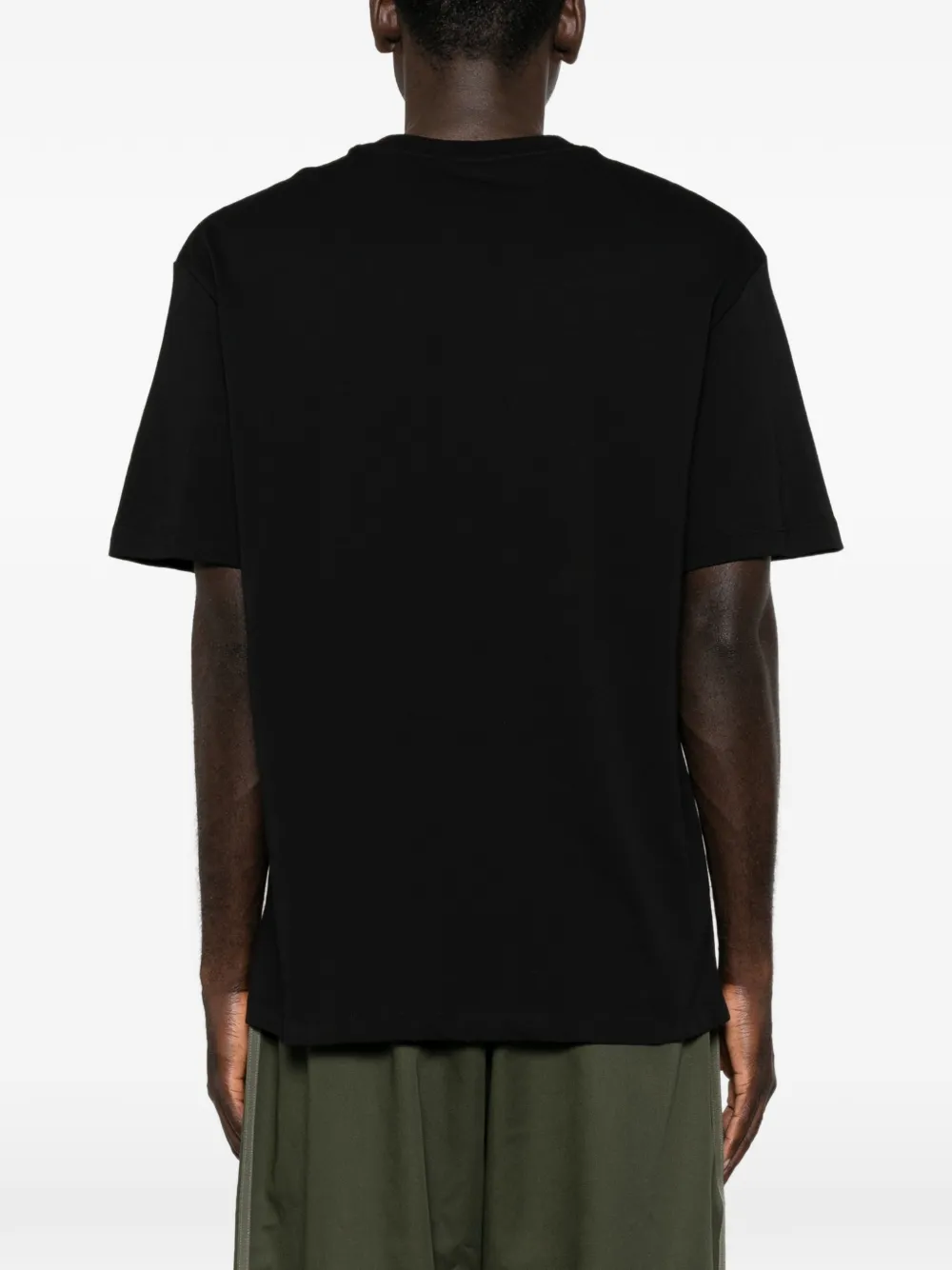 Ih Nom Uh Nit Family katoenen T-shirt met print Zwart