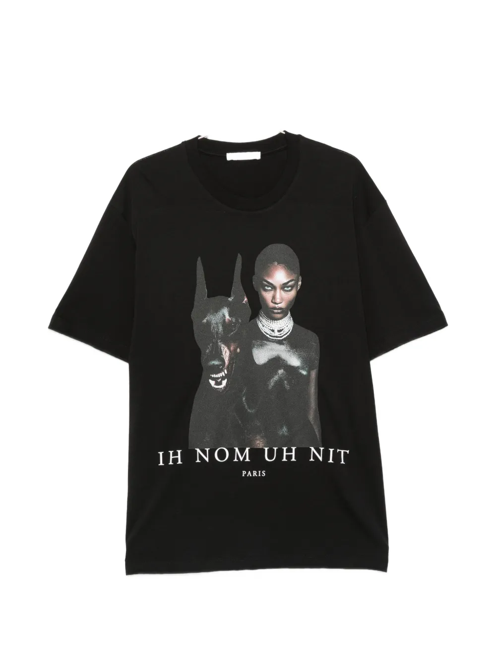Ih Nom Uh Nit Family T-Shirt mit grafischem Print - Schwarz
