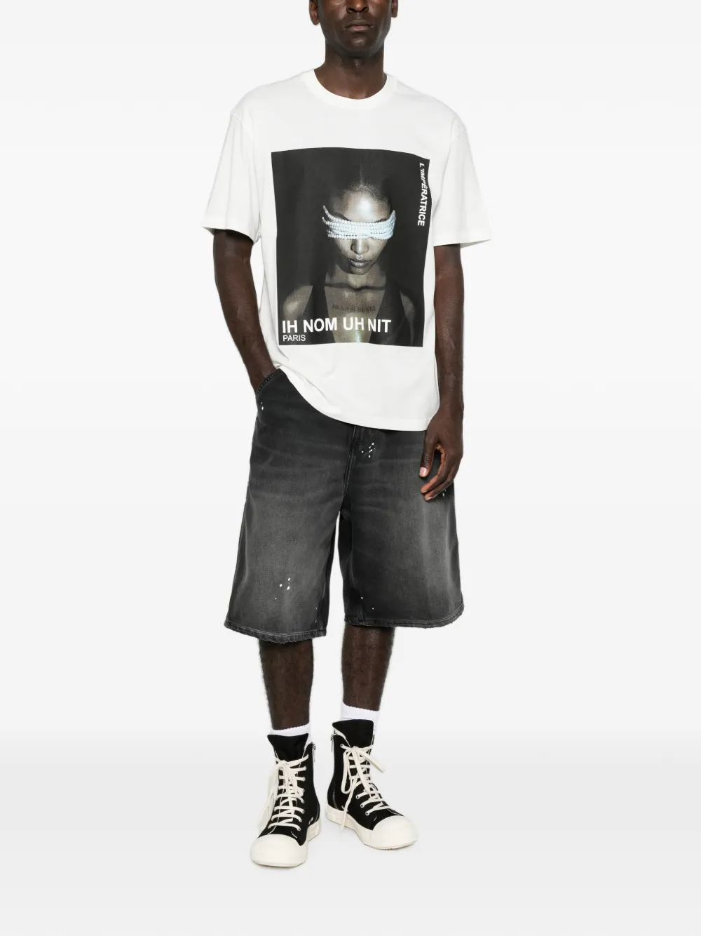 Ih Nom Uh Nit L'Impératrice T-shirt met grafische print Wit