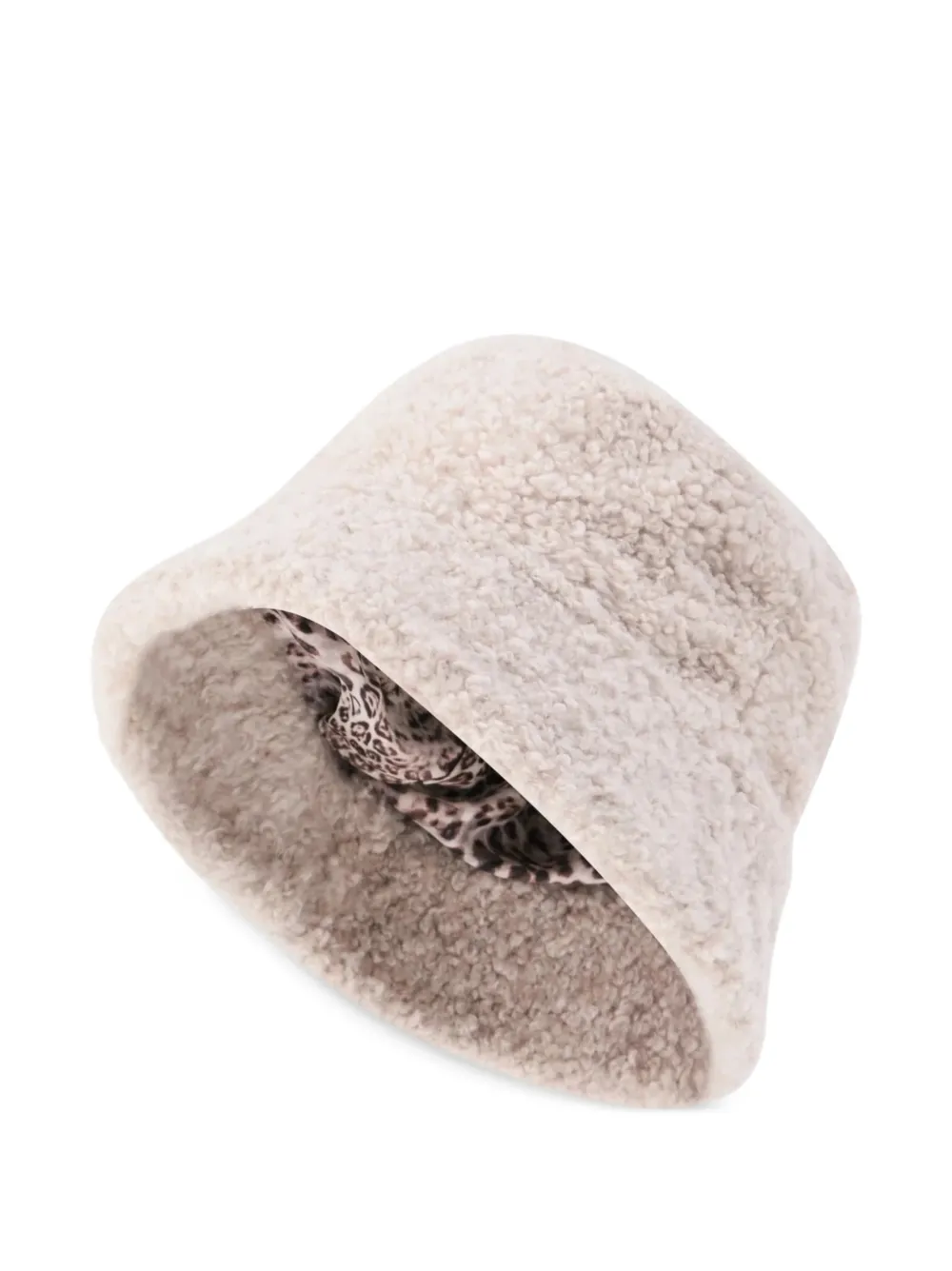 BIGARDINI London shearling-effect bucket hat