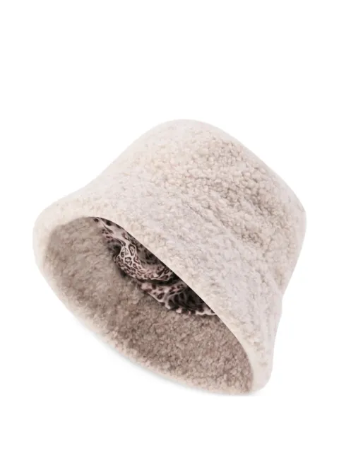 BIGARDINI London shearling-effect bucket hat