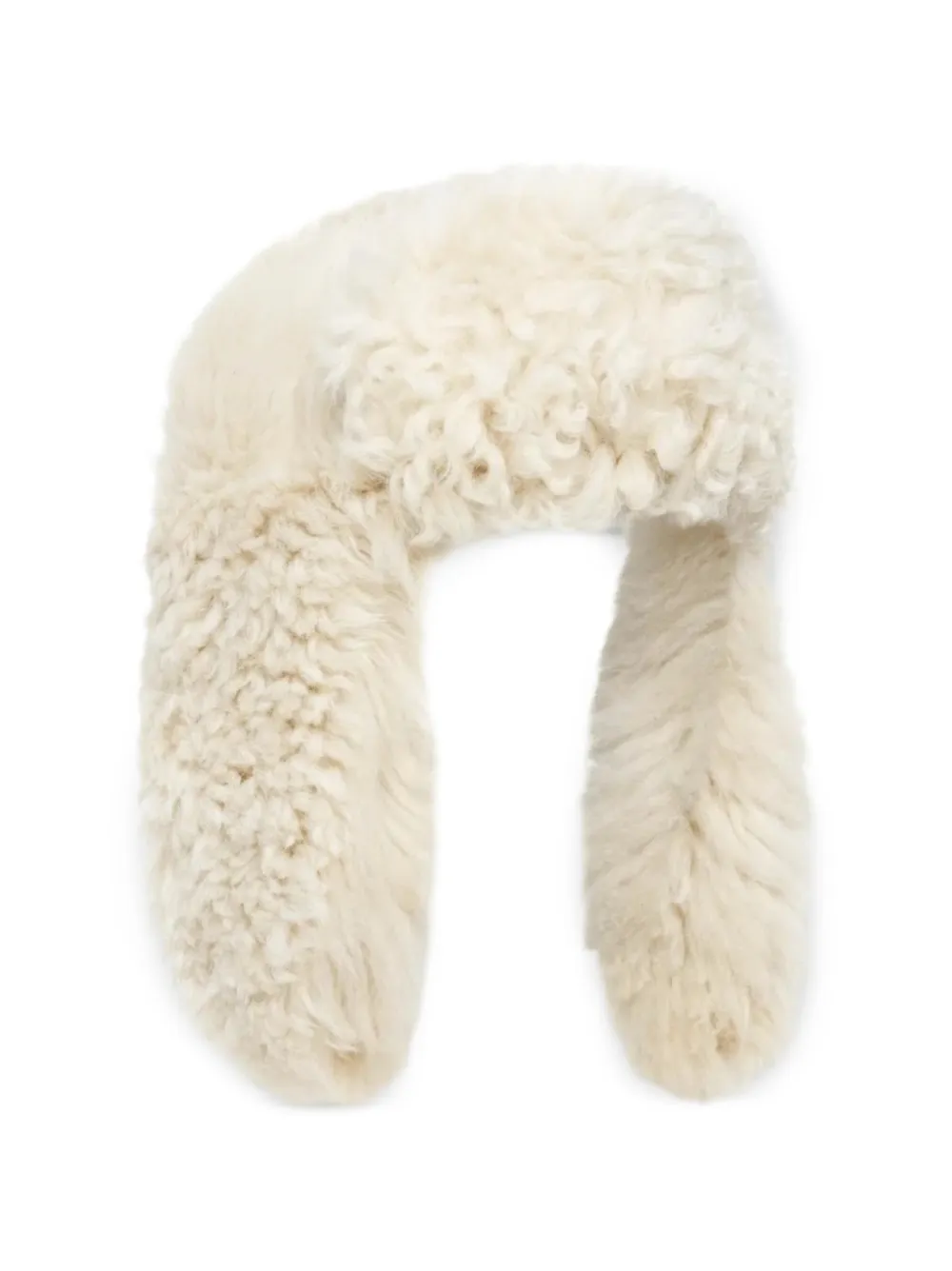 BIGARDINI shearling trapper hat · One Size