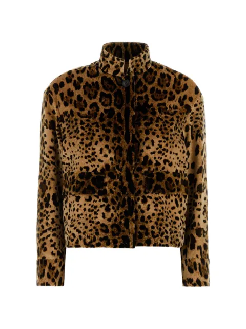 MMC STUDIO Tedro leopard-print jacket