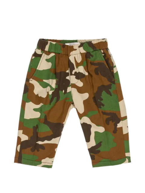 Manuel Ritz Kids pantalones con motivo militar
