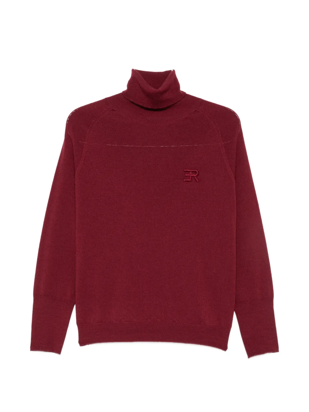 ERMANNO FIRENZE logo-embroidered sweater - Rot